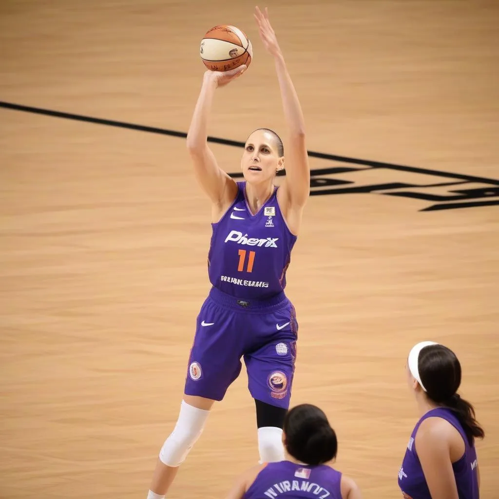 Diana Taurasi ném 3 điểm