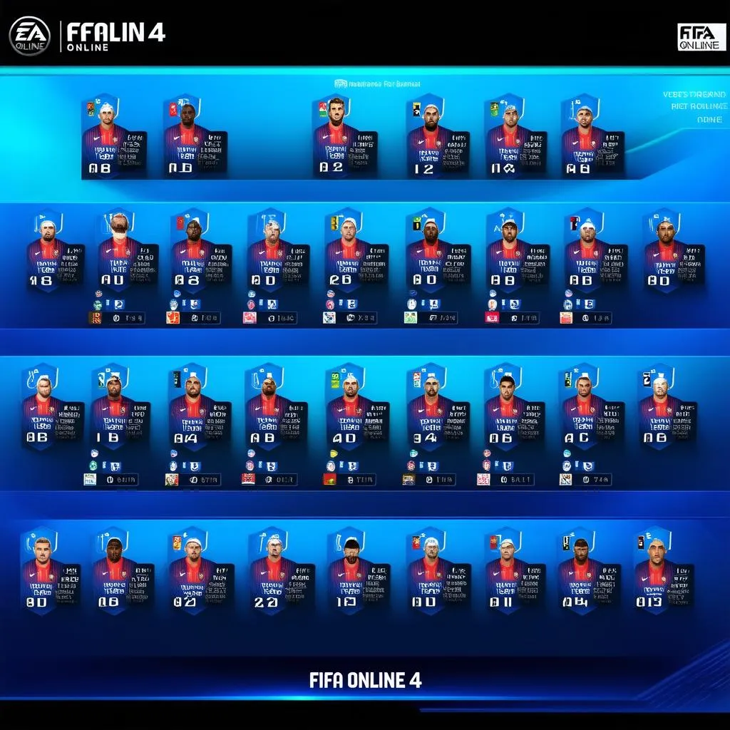 Đội hình FIFA Online 4