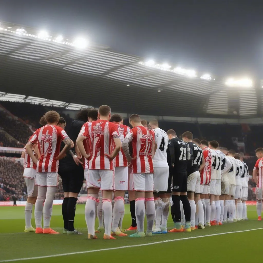 Đội hình ra sân Stoke City vs Derby County