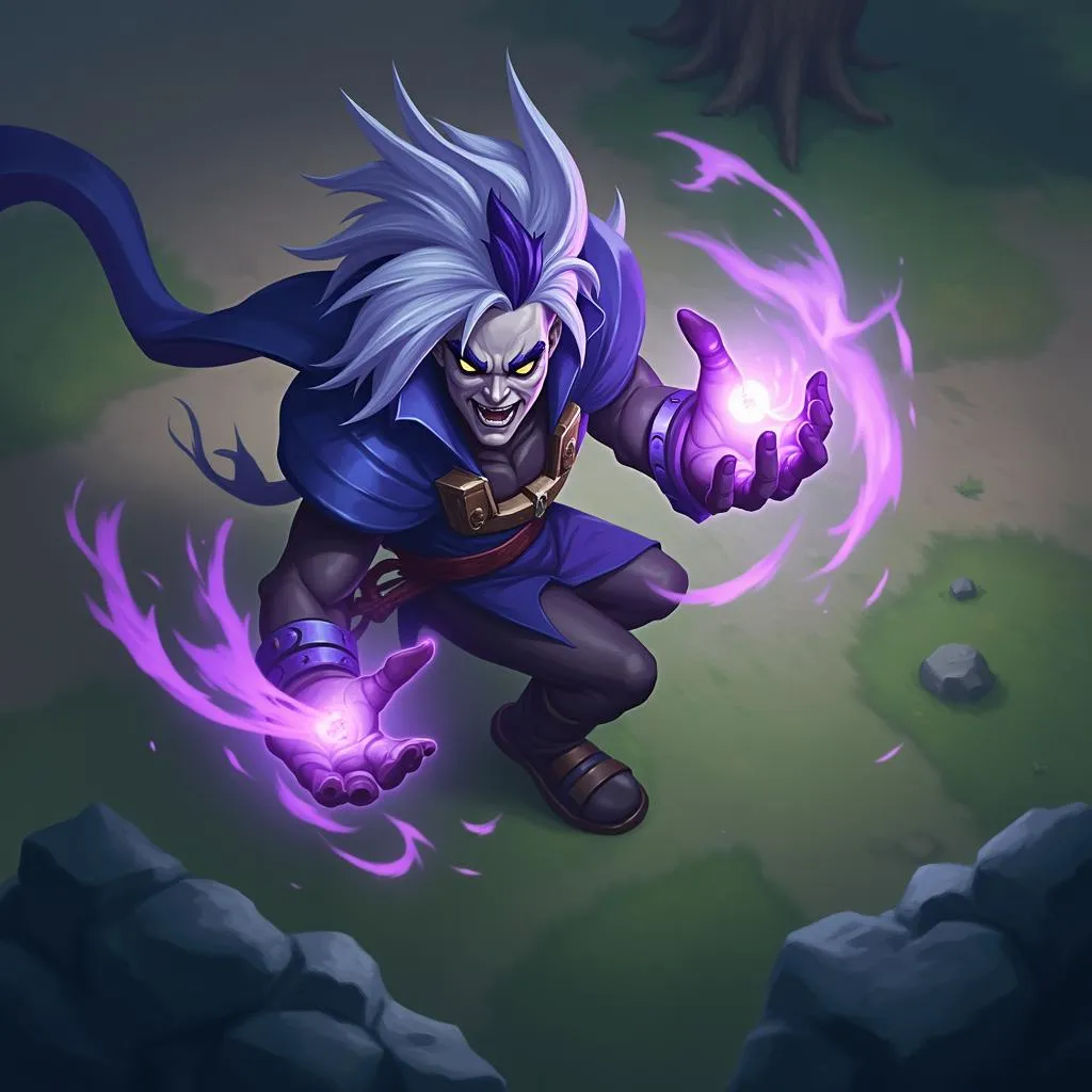 Doinb sử dụng Ryze trong trận đấu với JDG tại LPL 2019