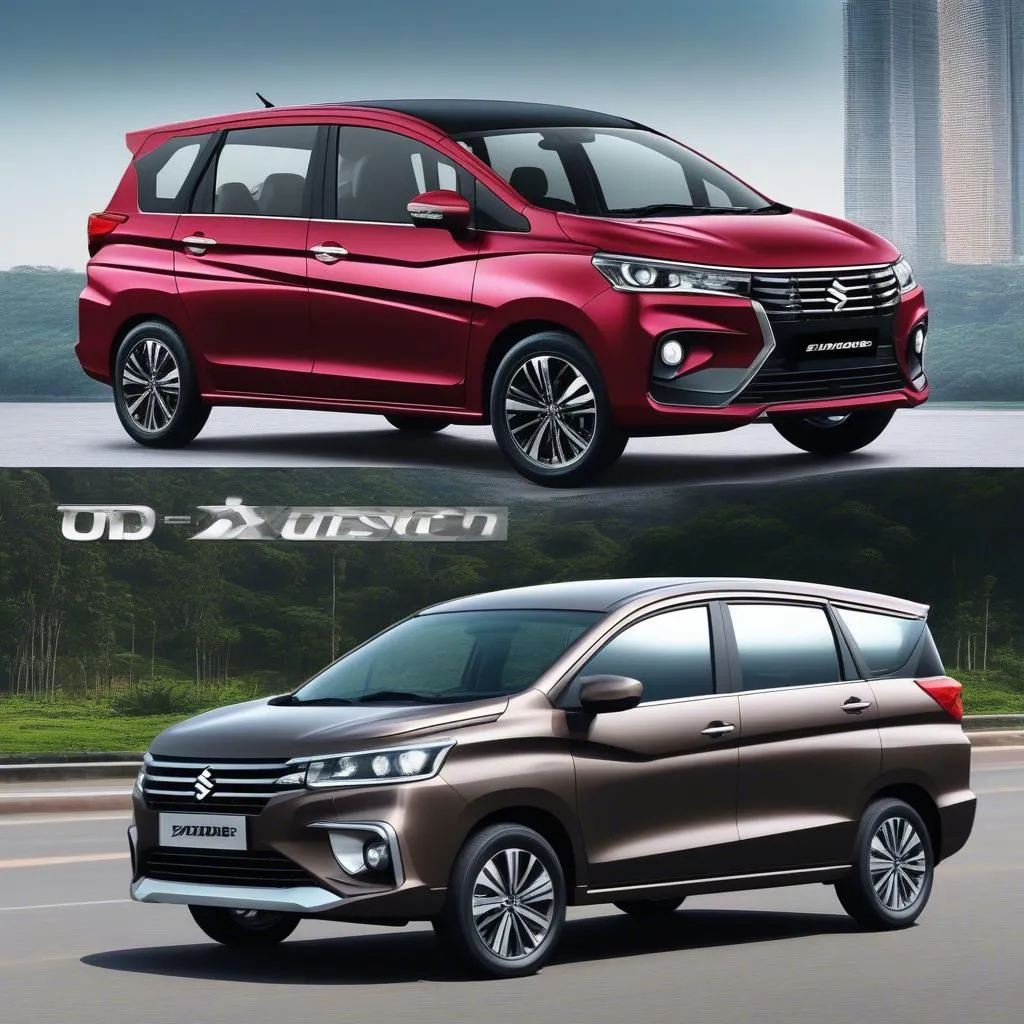 Động cơ và vận hành Suzuki Ertiga và Mitsubishi Xpander