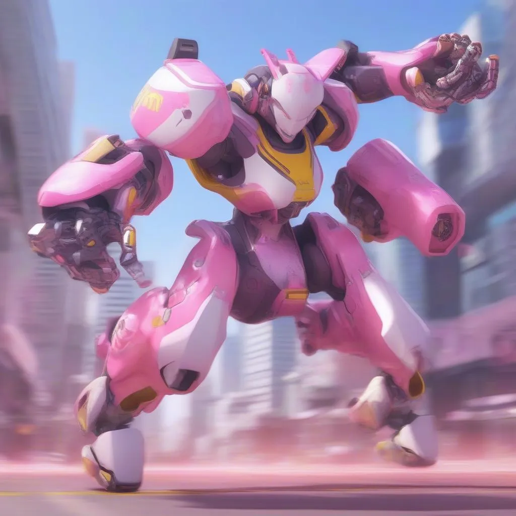 Robot Meka của D.va