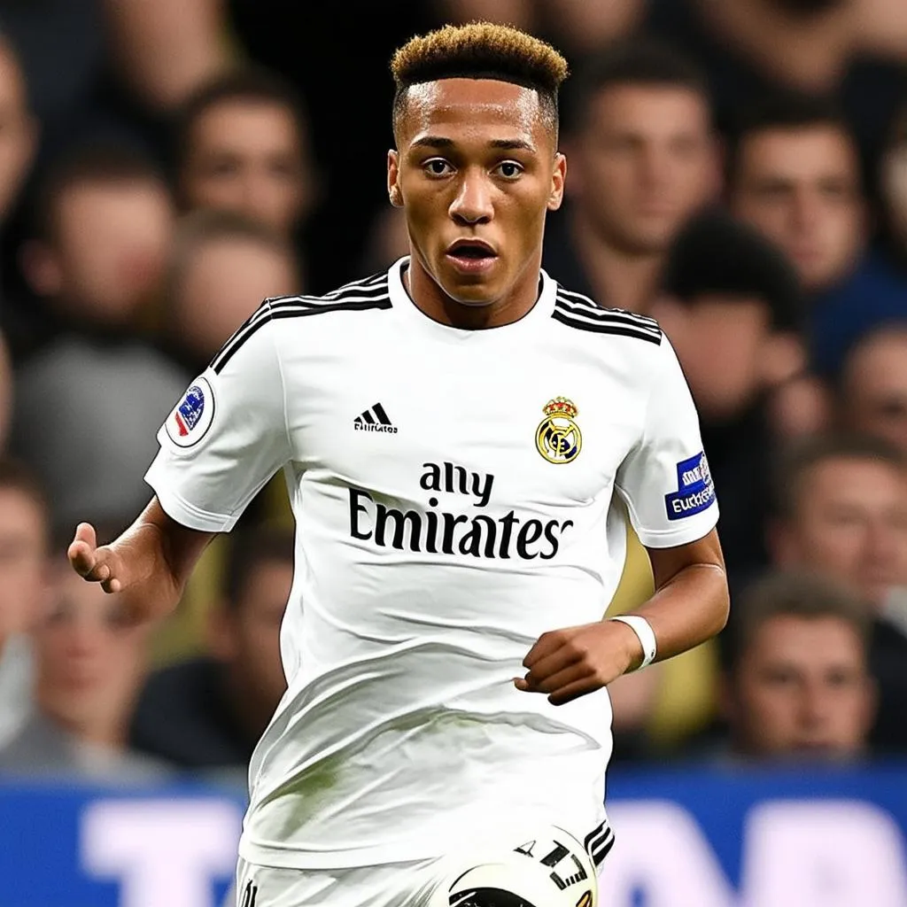 Éder Militão thi đấu cho Real Madrid