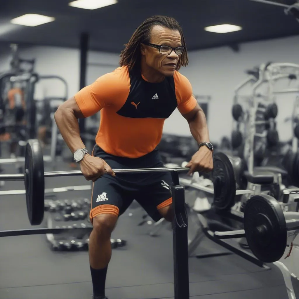 Edgar Davids Training