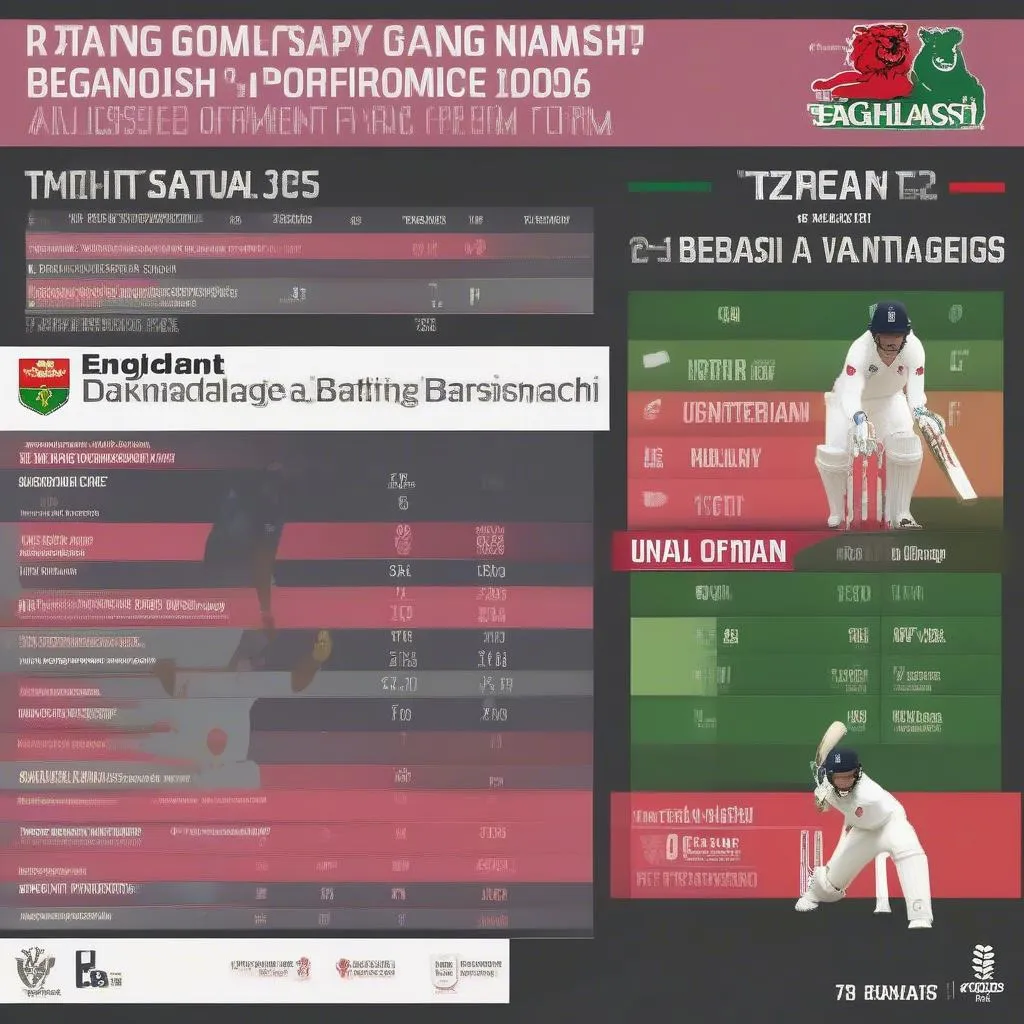 England's batting performance against Bangladesh and the predicted outcome of the match