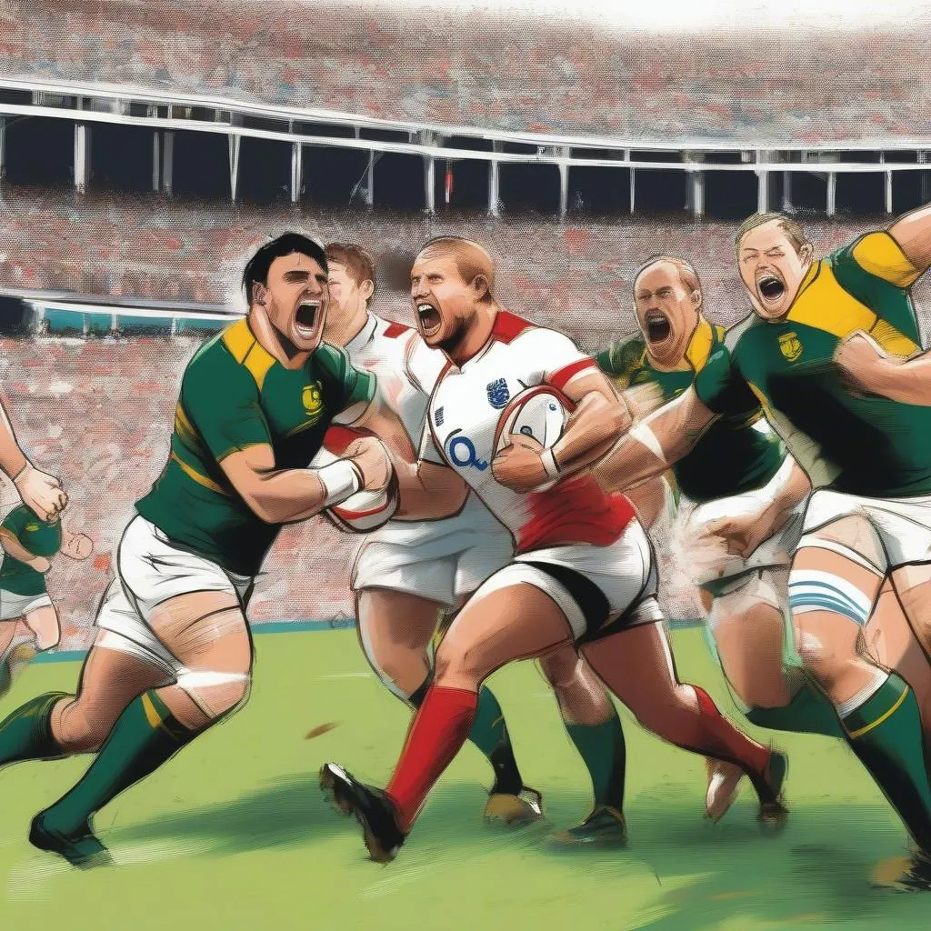 England vs South Africa Rugby Highlights: A Match of Power and Passion