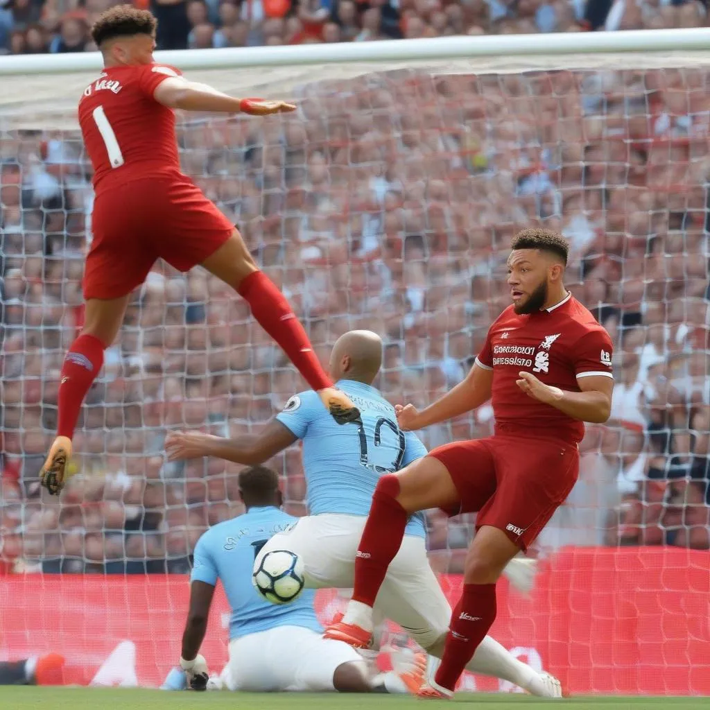 FA Community Shield 2019: Alex Oxlade-Chamberlain ghi bàn thắng mở tỷ số cho Liverpool