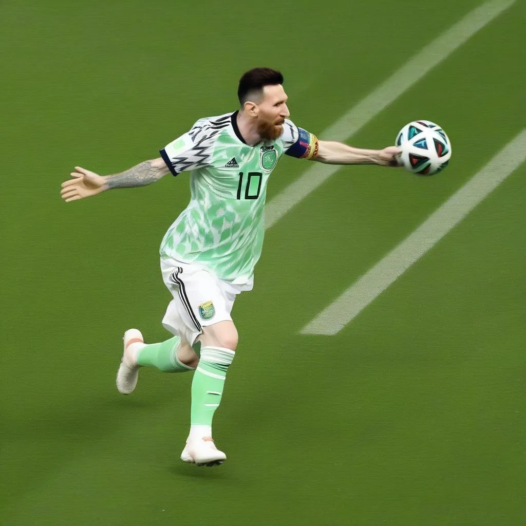 Bàn thắng đẹp mắt của Messi tại FIFA World Cup 2018