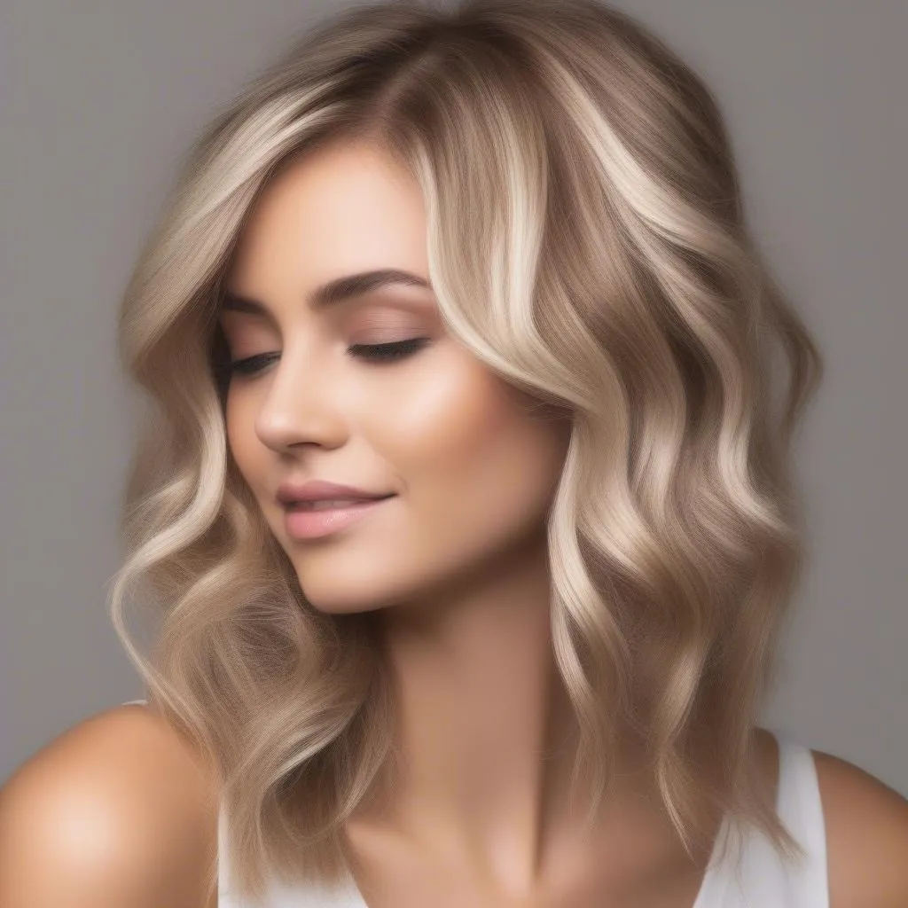 Foilyage hair highlights: Xu hướng nhuộm tóc hot nhất hiện nay