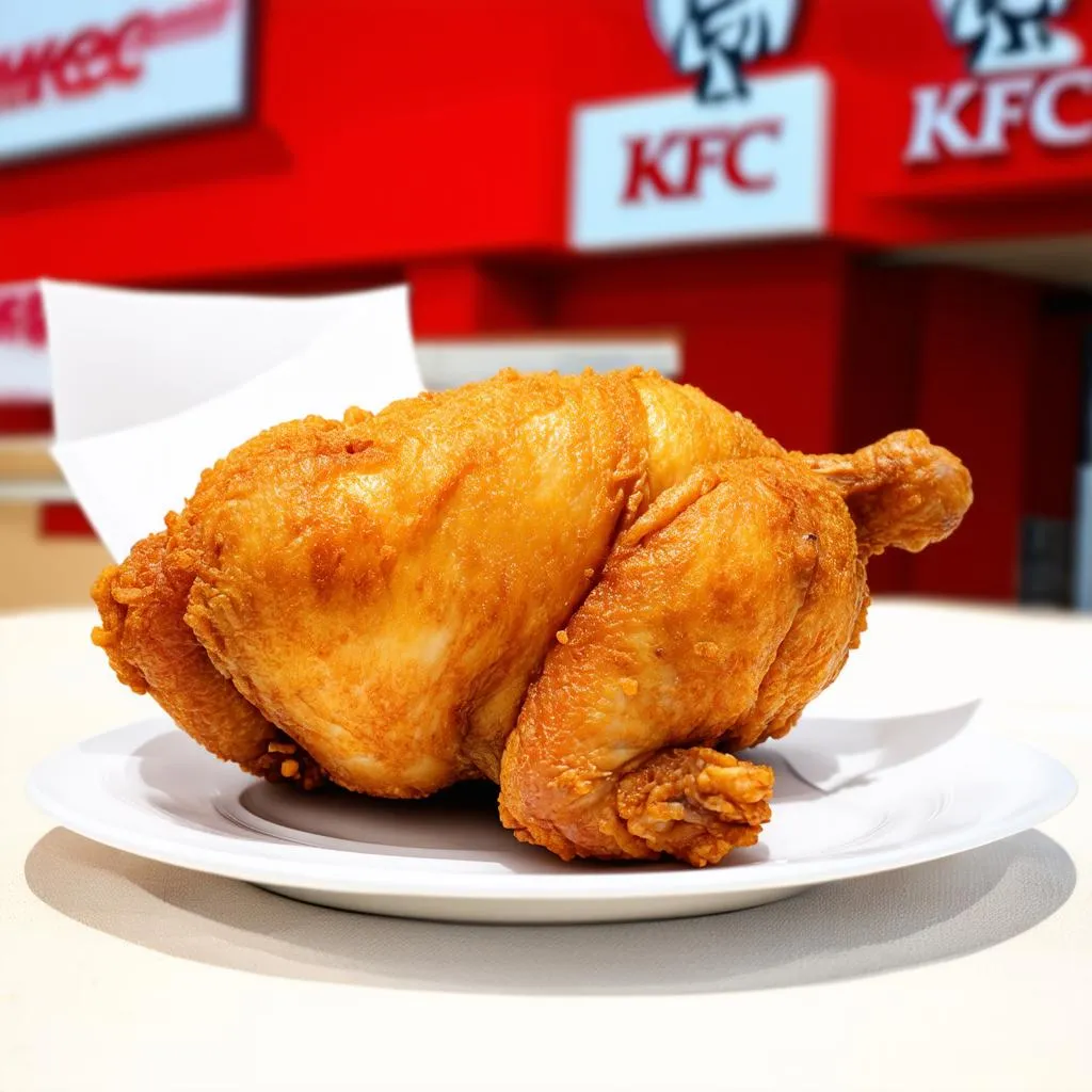 Gà rán nguyên con KFC