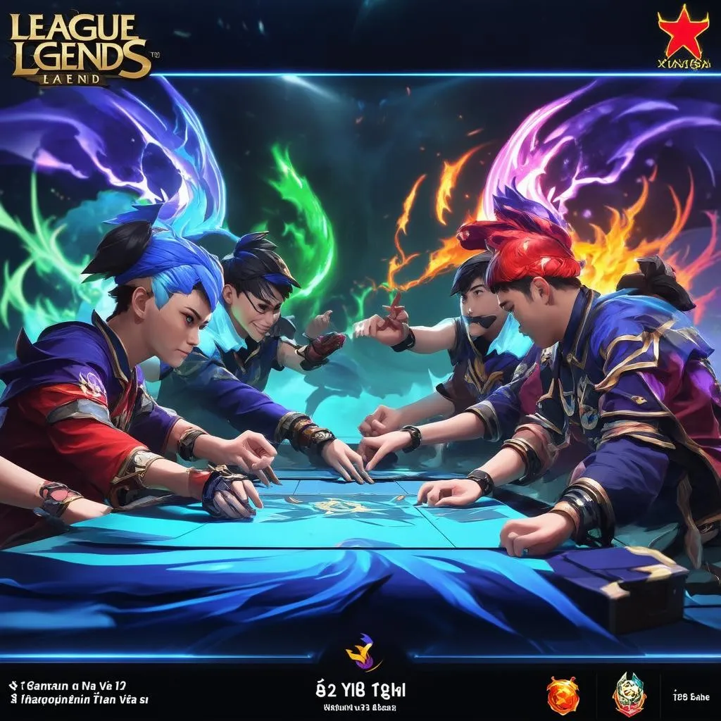 Game thủ LOL Việt Nam thi đấu