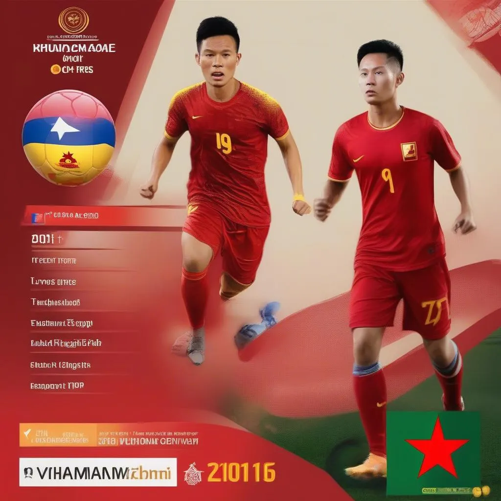 Giờ Thi Đấu Việt Nam vs Lào