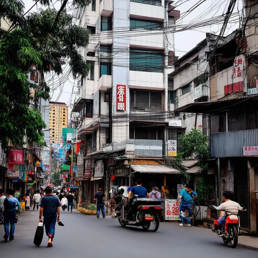 Phố Hàn Thuyên - Nơi giao thoa giữa hiện đại và truyền thống