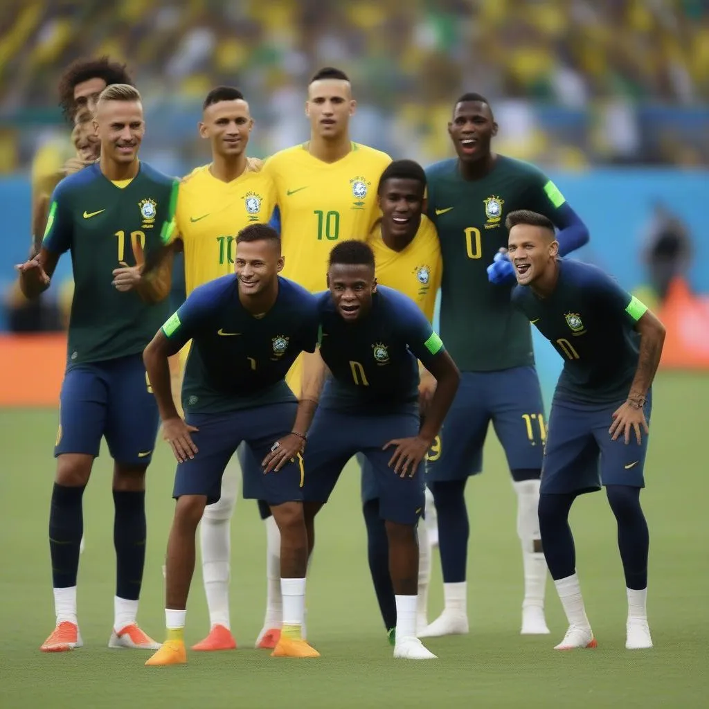 Brazil đang trình diễn một phong độ ấn tượng tại World Cup