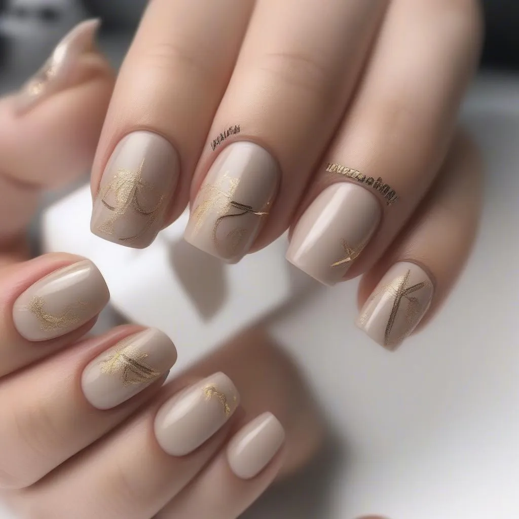 Nữ tính và tinh tế: Cách làm highlight in my nail cho nàng