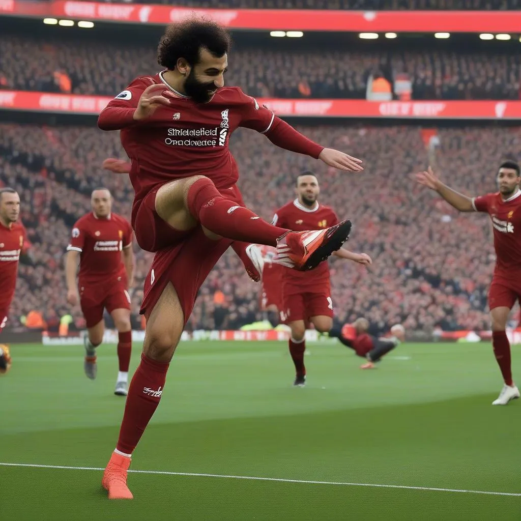 Liverpool vs Manchester United: Siêu phẩm của Salah