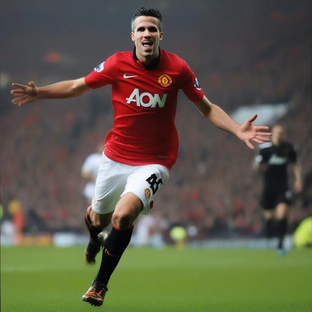 Cú đúp của Van Persie