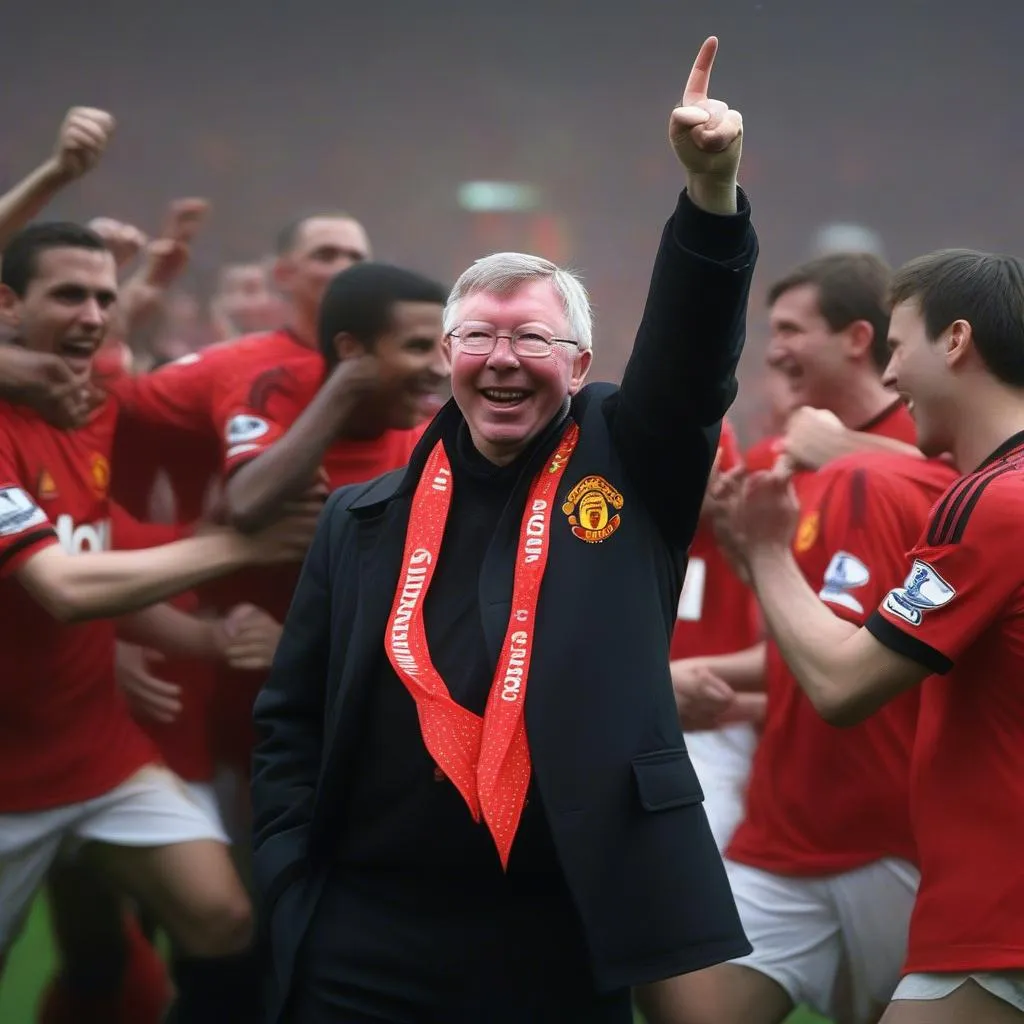 Huấn luyện viên huyền thoại Alex Ferguson