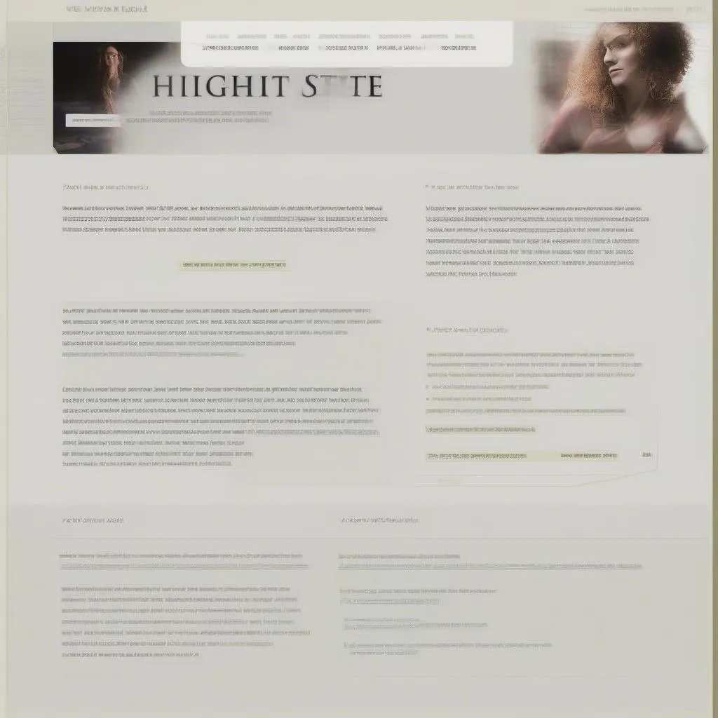 Highlight text trên website