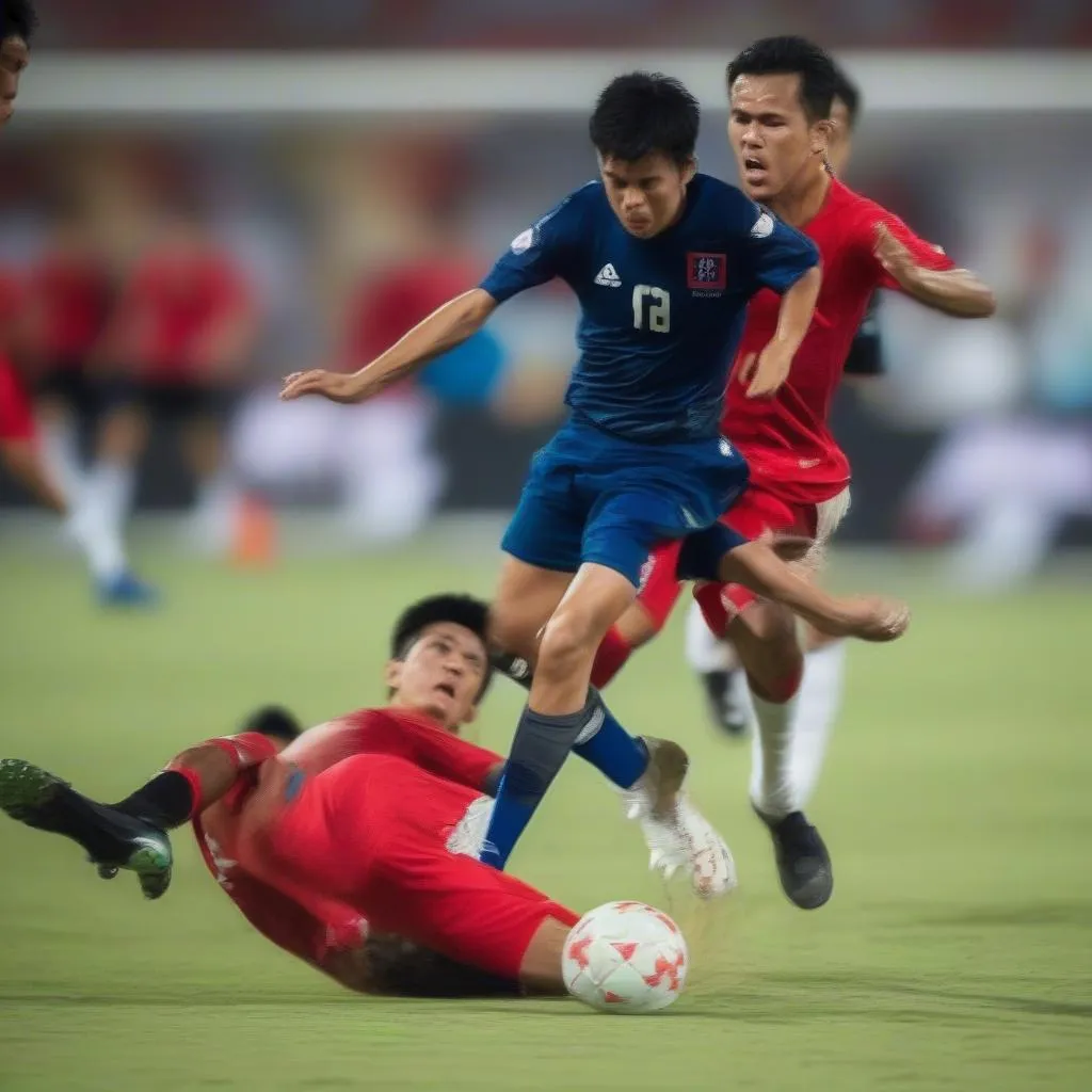 Hình ảnh Highlight Thái Lan vs UAE trận đấu