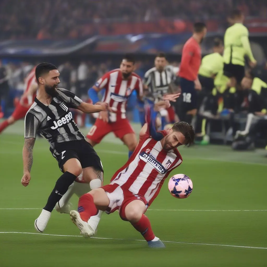 Highlights trận đấu giữa Atletico Madrid và Juventus tại Champions League 2019