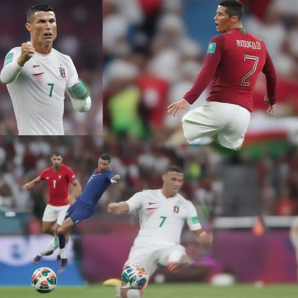 Xem lại những pha bóng đẹp mắt của Ronaldo trong trận đấu giữa Bồ Đào Nha và Pháp tại Euro 2020