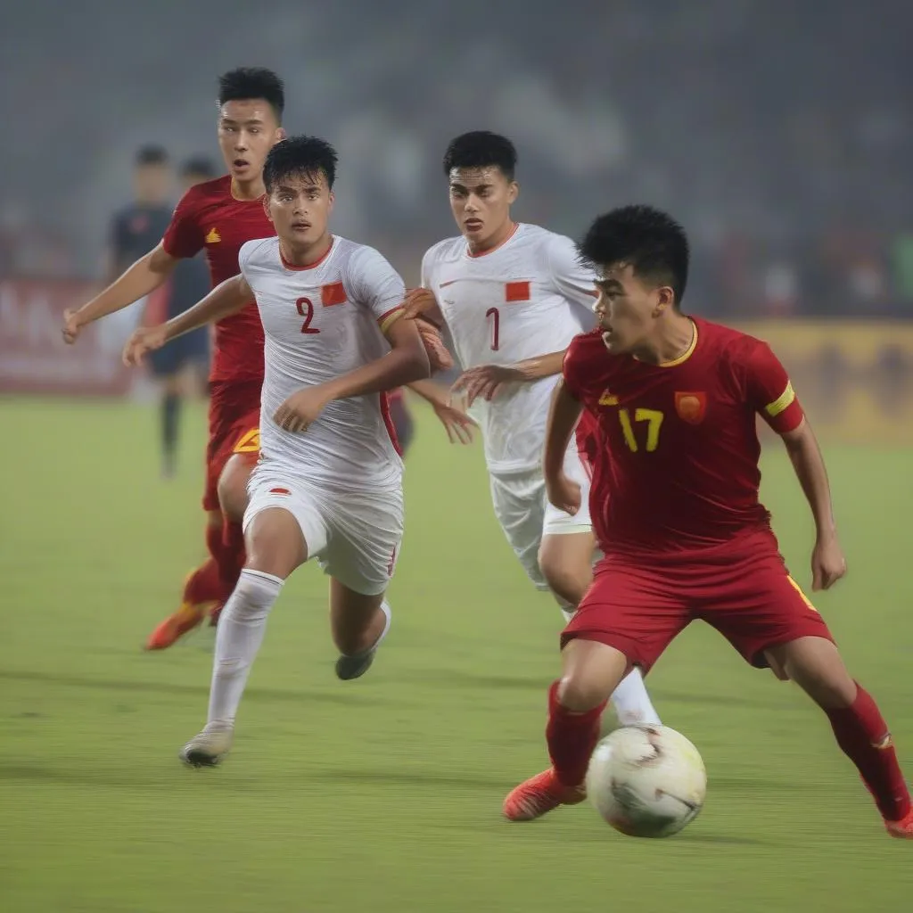 Bóng đá Việt Nam: Những Khoảnh Khắc Vàng Trong Trận Đấu U23 Việt Nam vs U23 Iraq