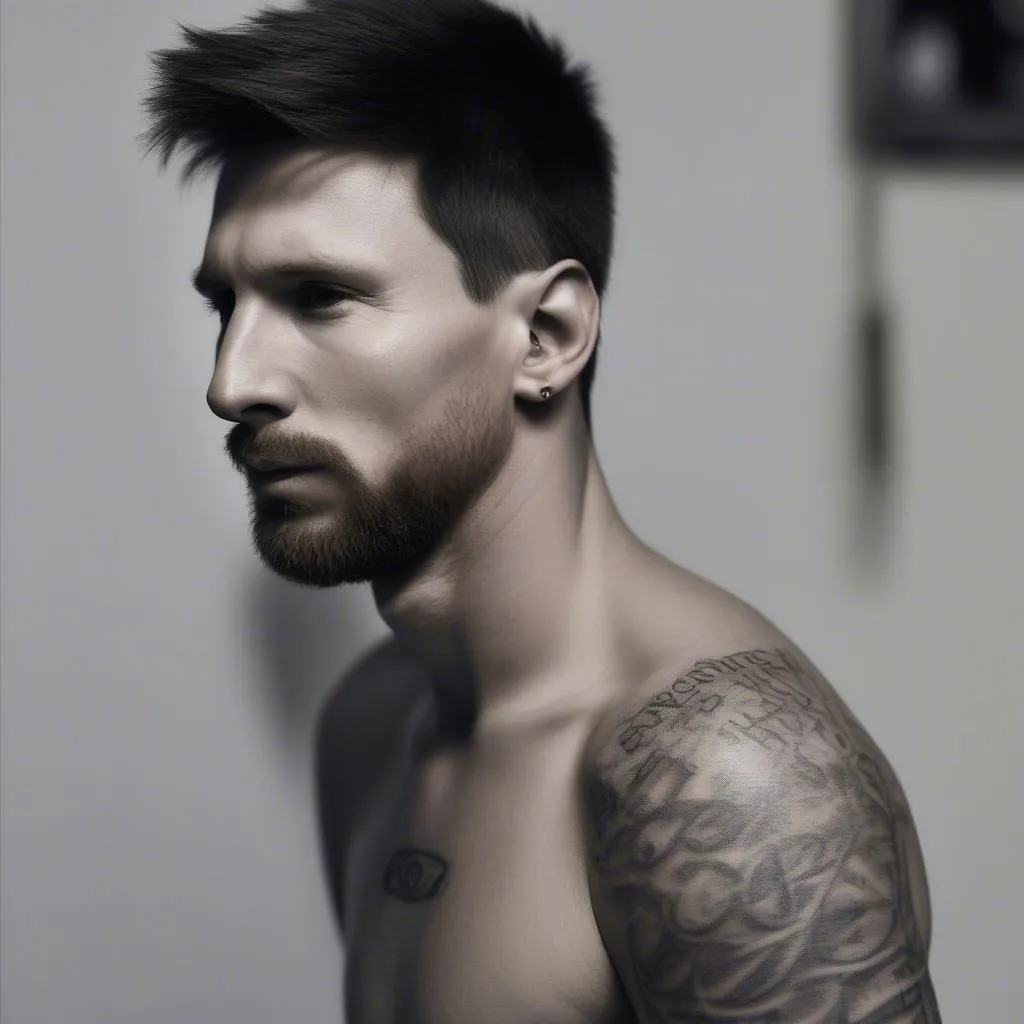 hình-xăm-jesus-messi