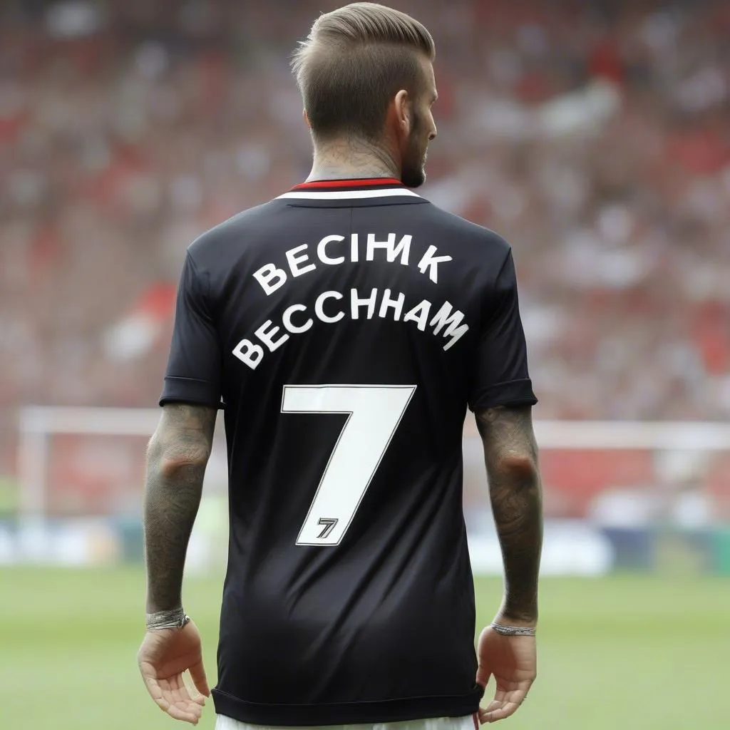 Hình xăm số áo Beckham