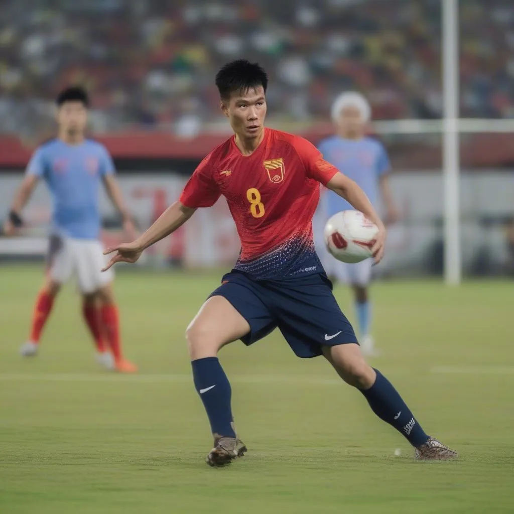 Hồ Minh Hiếu: Trận đấu với Châu Á