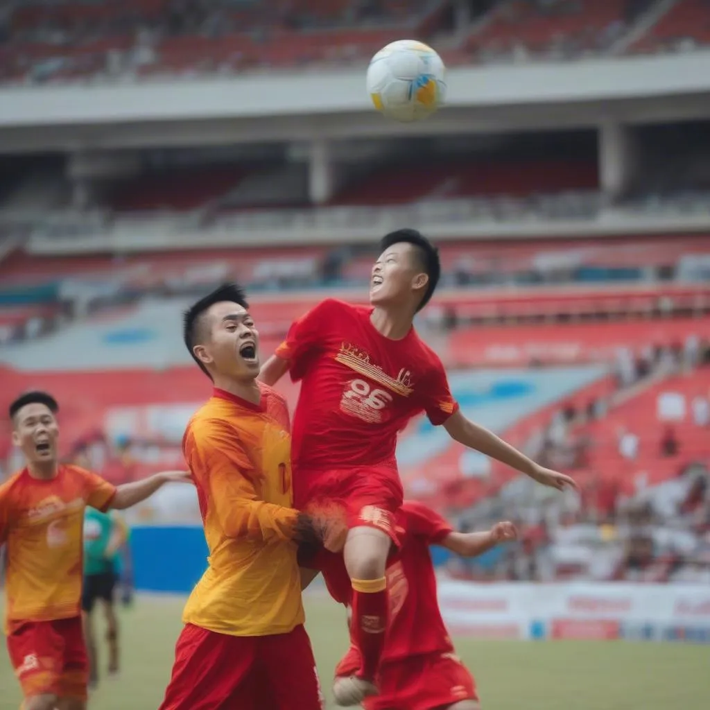 Hugo Com Vn sponsoring a football match