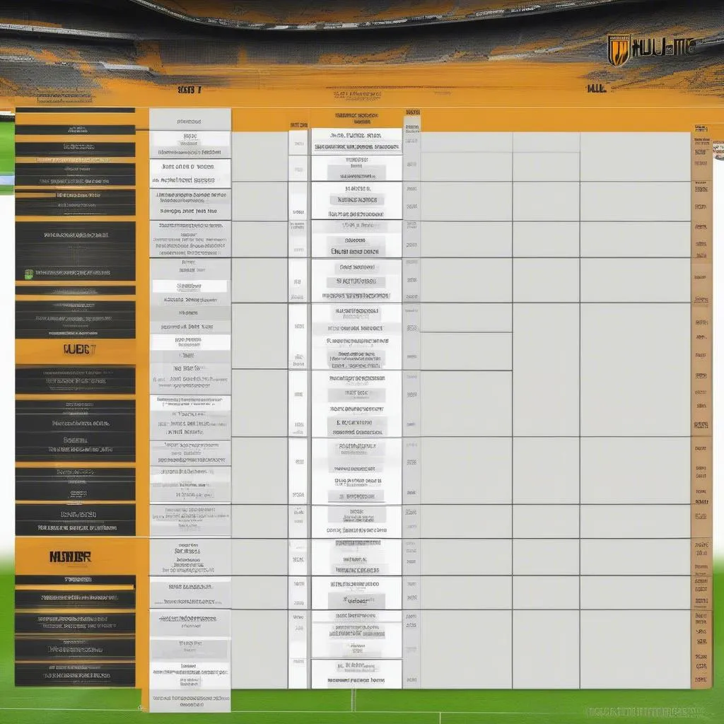 Lịch thi đấu của Hull City AFC