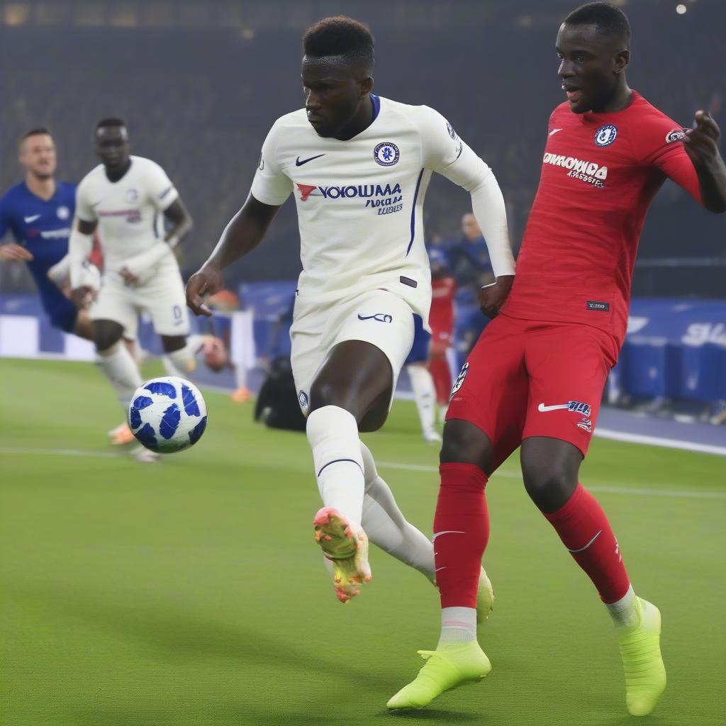 chelsea-vs-lille-highlight-2|Chelsea đấu với Lille highlight: Cơn lốc xanh chiến thắng ngoạn mục
