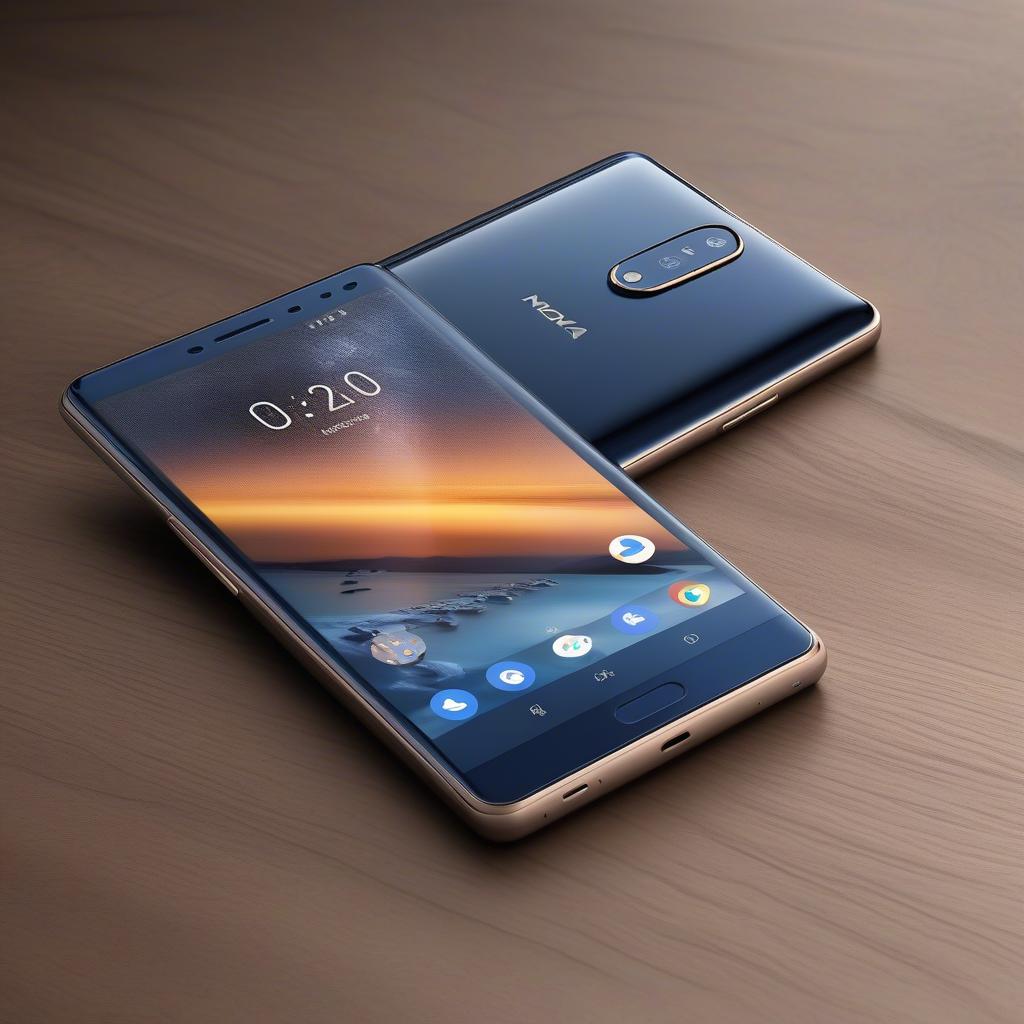 nokia-8-va-nokia-8-1-ngoai-hinh|Nokia 8 sở hữu thiết kế nguyên khối sang trọng