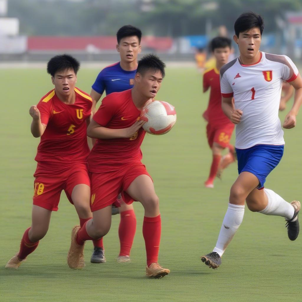 highlight-u20-vietnam-wc-tinh-than-chien-dau|Hình ảnh cầu thủ U20 Việt Nam thi đấu đầy quyết tâm, thể hiện tinh thần quả cảm