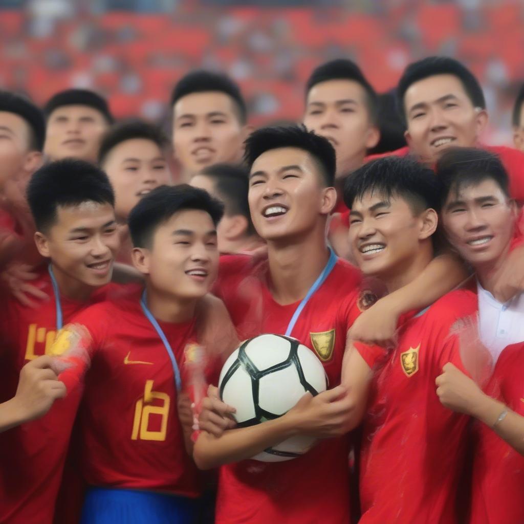 highlight-u20-vietnam-wc-du-an-tuong-lai|Hình ảnh U20 Việt Nam  ghi dấu ấn trong lòng người hâm mộ