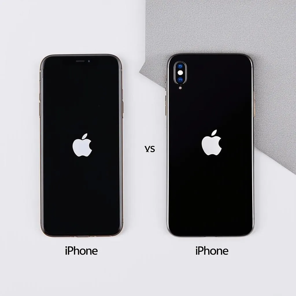 So sánh iPhone X và iPhone XS