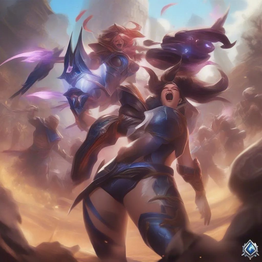 Pha &quot;Pentakill&quot; Irelia kinh điển