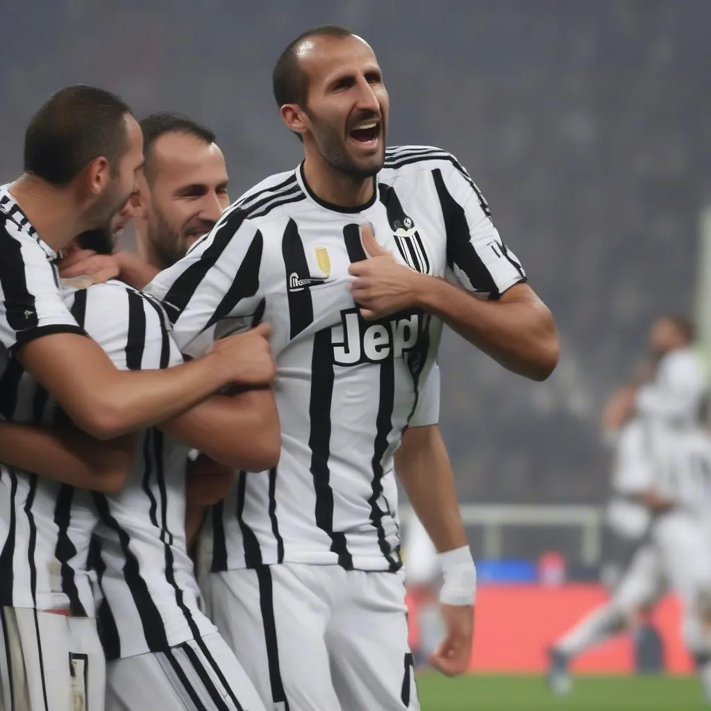 Pha ghi bàn đẹp mắt của Giorgio Chiellini 