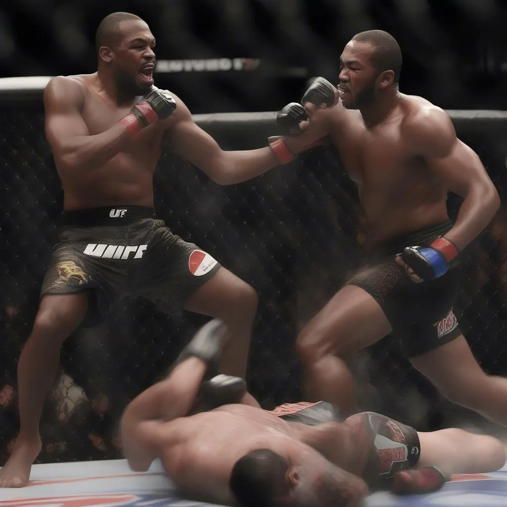 Jon Jones Reyes knock out