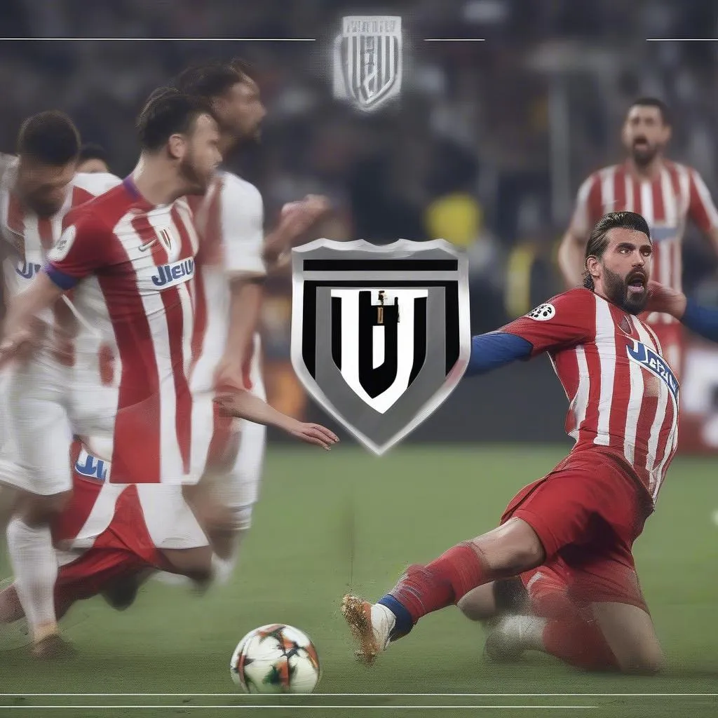 Hình ảnh nổi bật về trận đấu Juventus vs Atletico