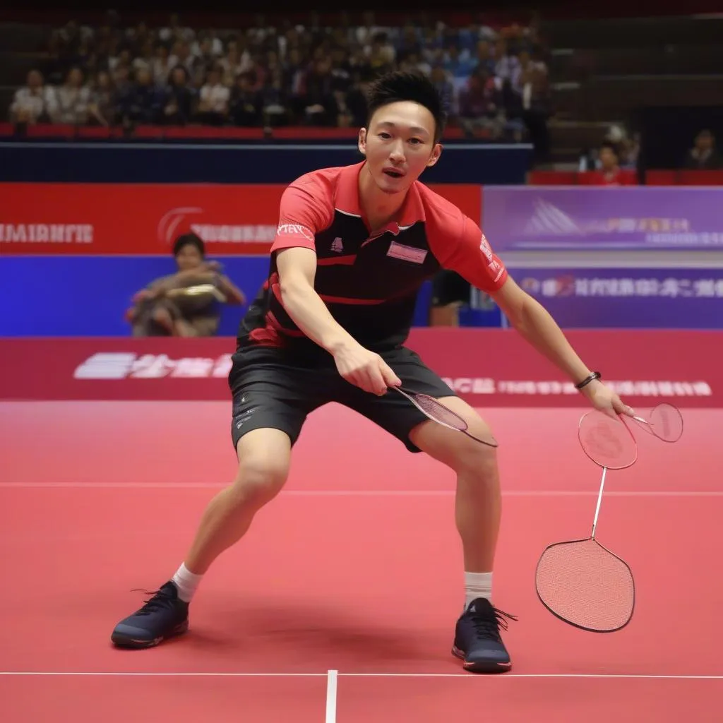 Kento Momota - Tranh tài