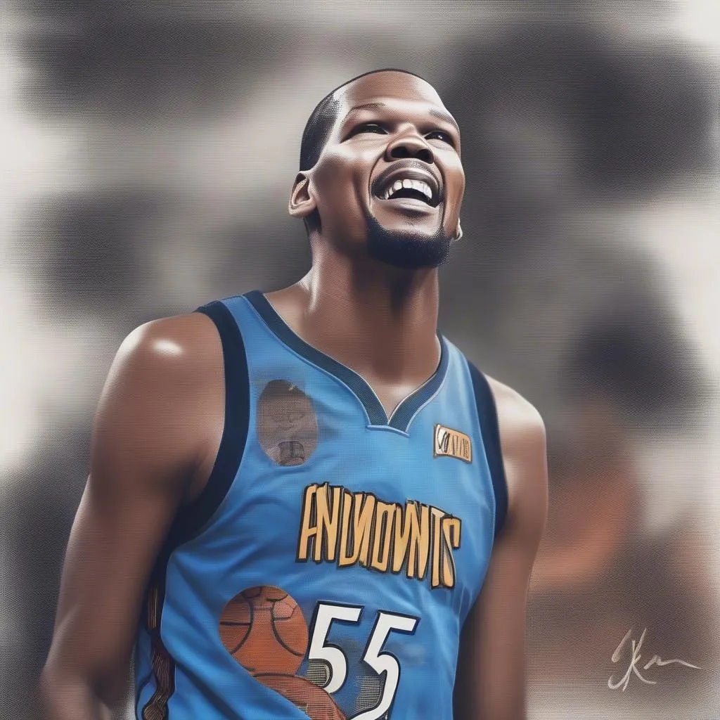 Kevin Durant nỗ lực hết mình trong mùa giải 2014