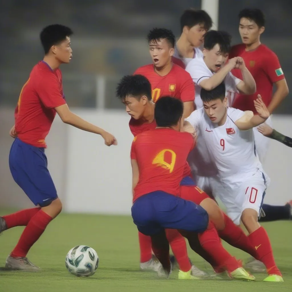 Khổ 5 đoàn thuyền đánh cá U20 Việt Nam