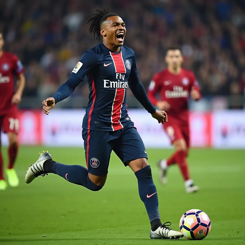 Mbappe ghi bàn mở tỉ số cho PSG