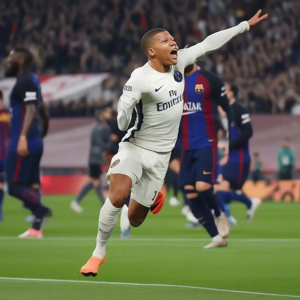 Kylian Mbappe goal