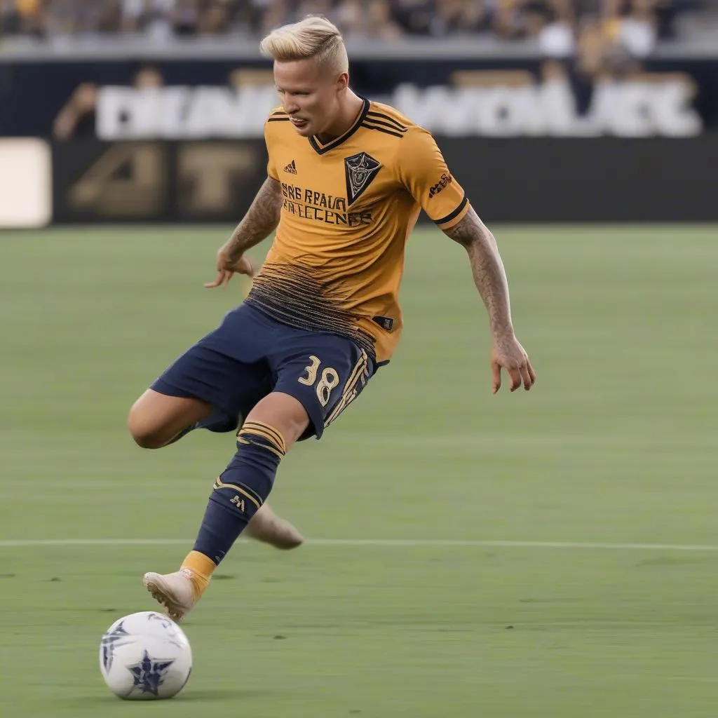 Bàn Thắng Huyền Thoại Của De Jong Trong Trận LA Galaxy vs LAFC