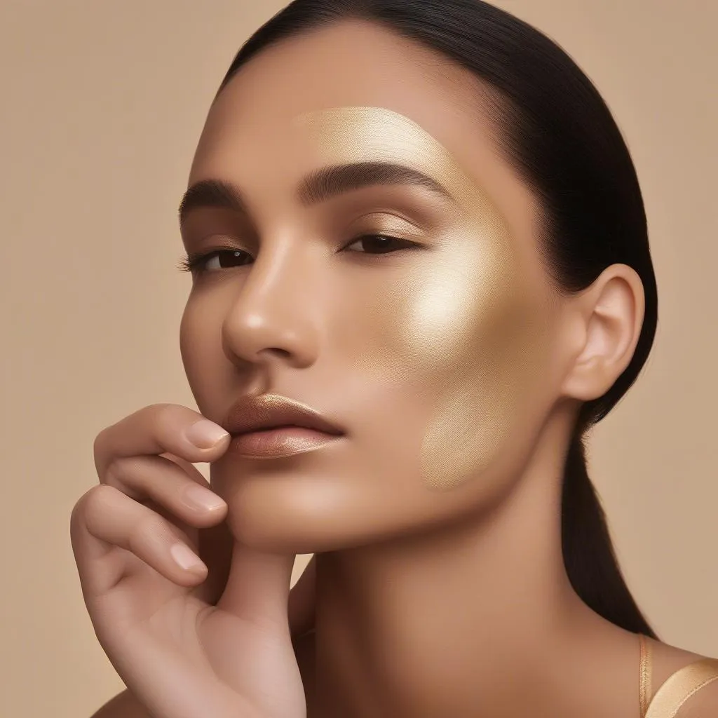 kem-highlight-lancome-dual-finish-gold-rozjasnovac