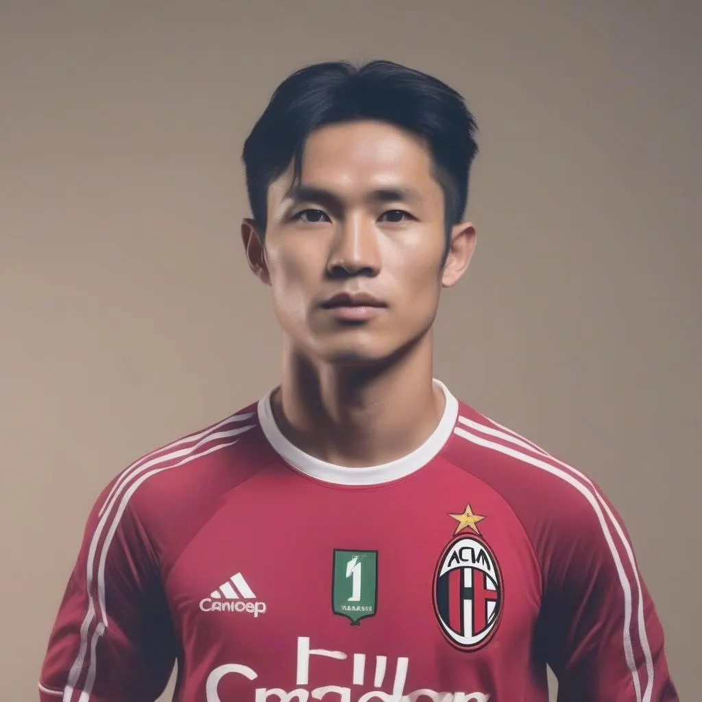 Lê Công Vinh thi đấu cho AC Milan