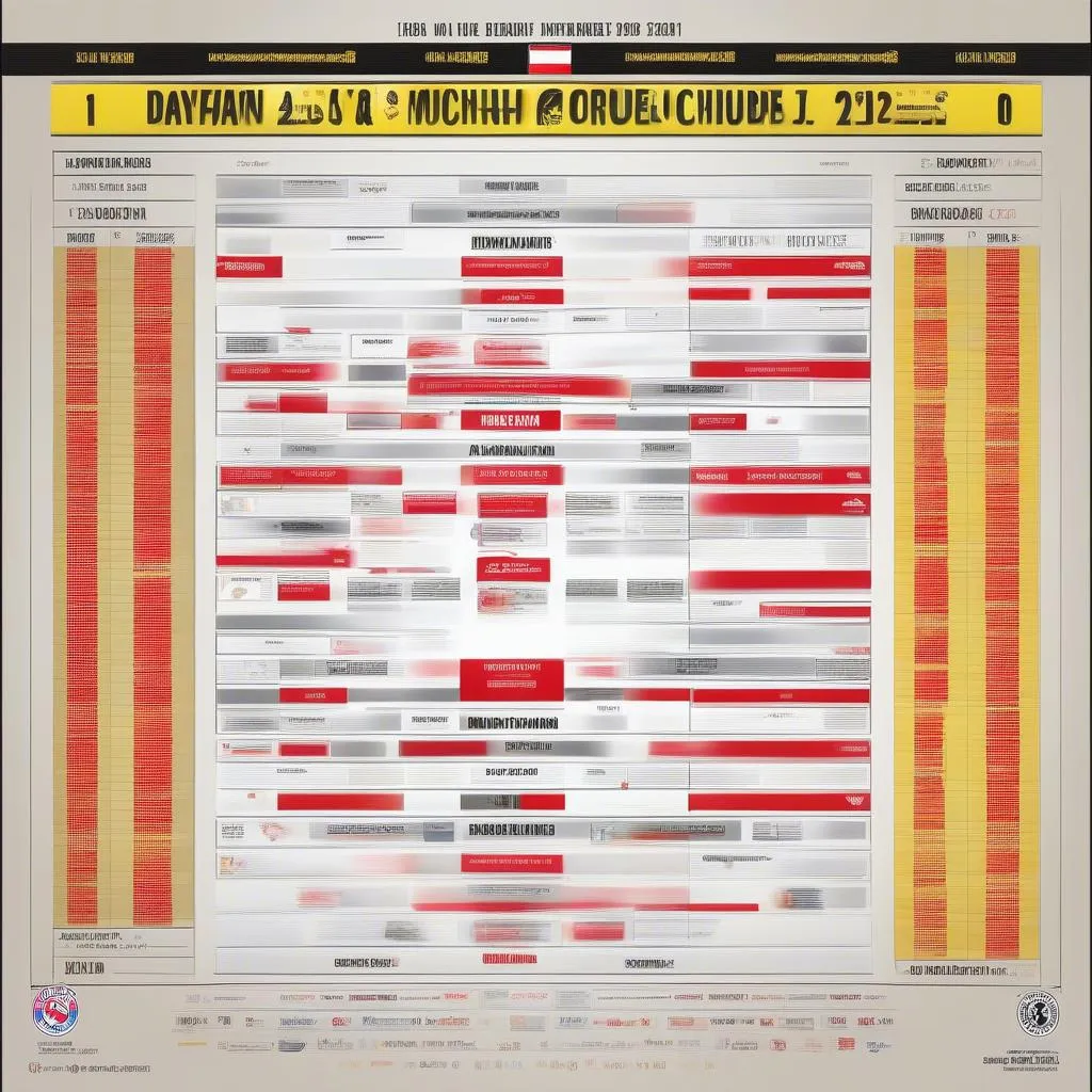 Lịch thi đấu Bayern vs Dortmund